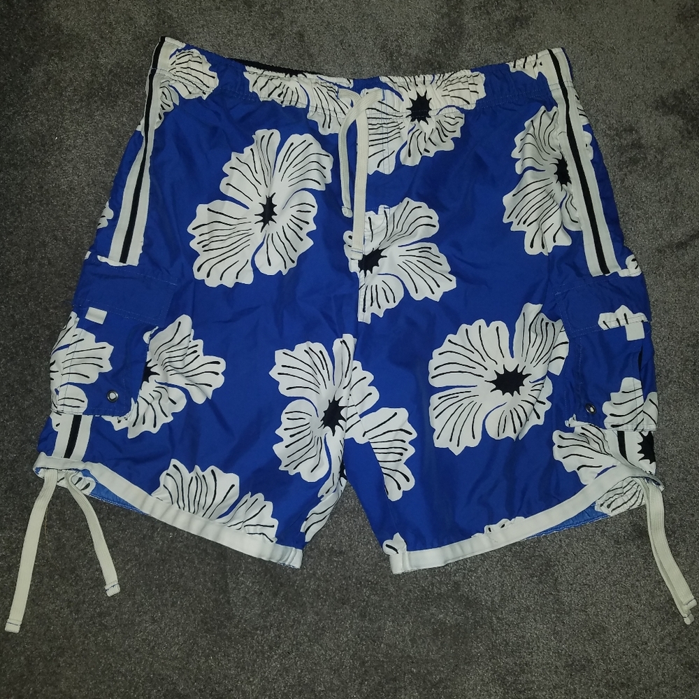 Men's swim trunks.